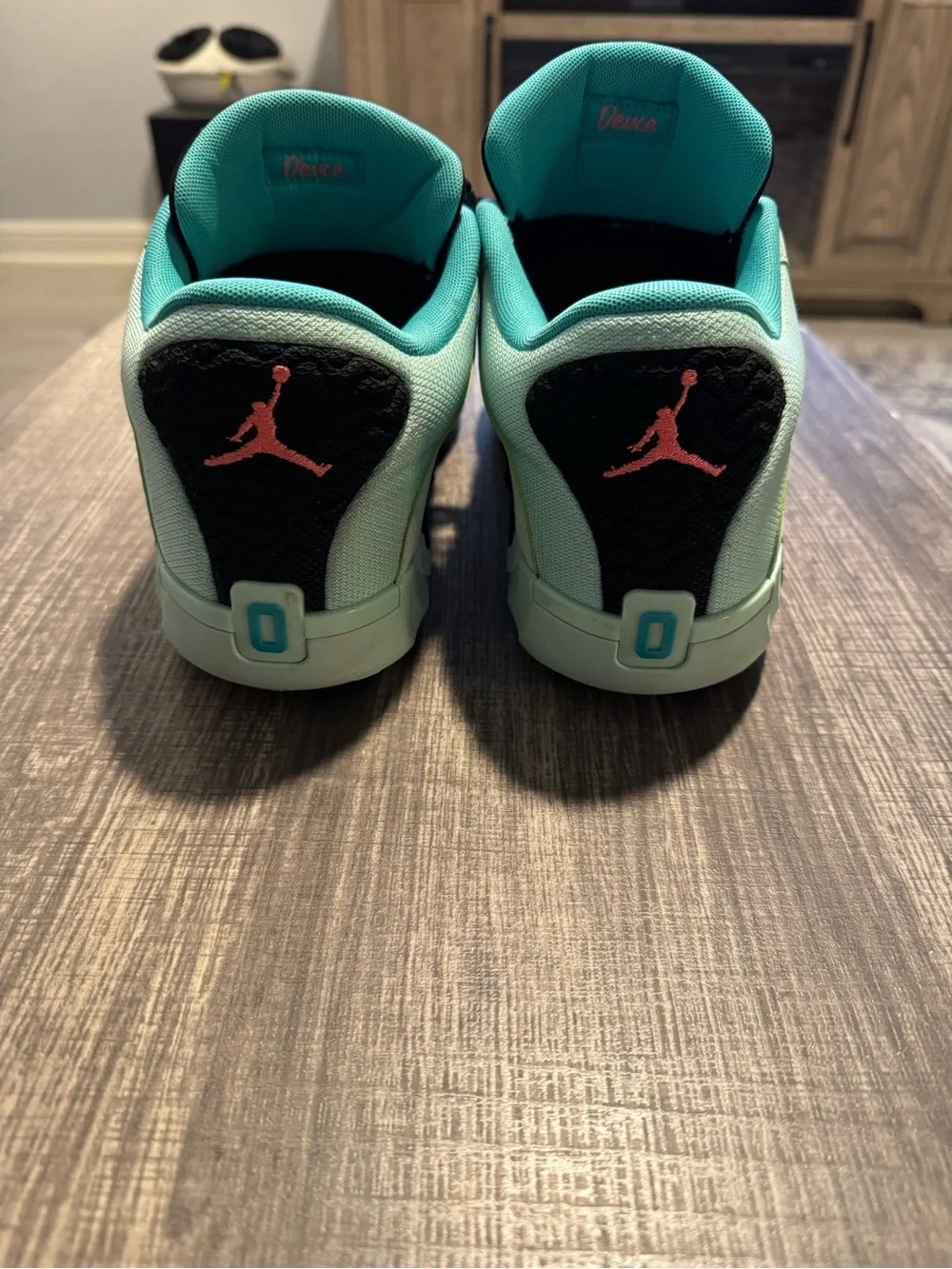 Jordan Tatum 2 Vortex Mint Foam Lava Glow Men’s Size 11 Basketball Shoes
